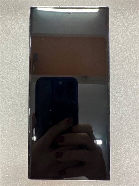 Màn Hình Samsung S23 Ultra / S918 - Zin Ép Kính - Khung - Trắng (amoled)