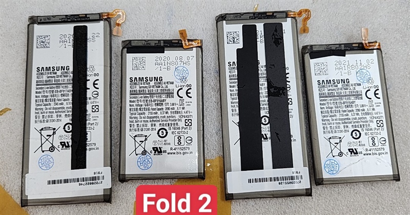 Pin Samsung Z Fold 2 / Zfold 2 / BF916 2090mAh Zin