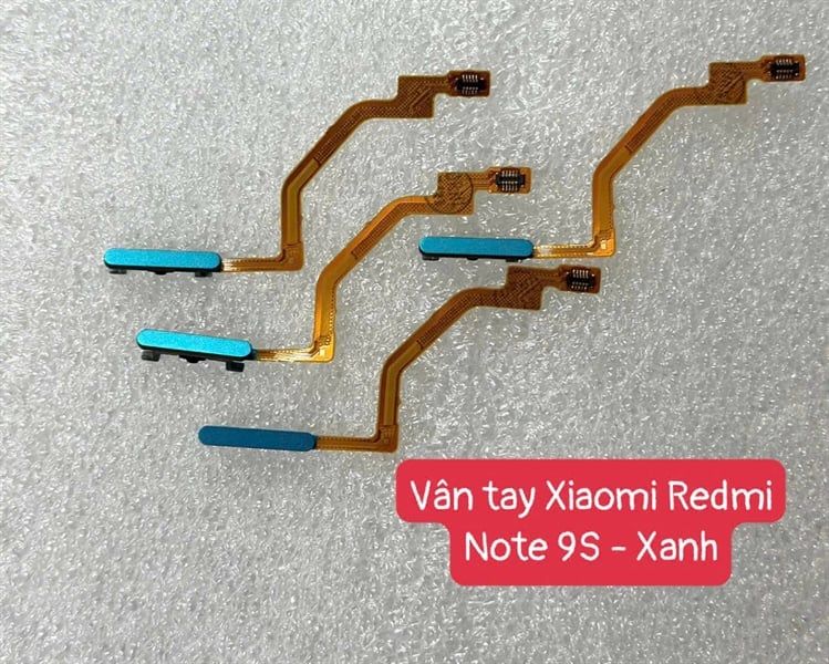 Vân Tay Xiaomi Redmi Note 9S - Xanh