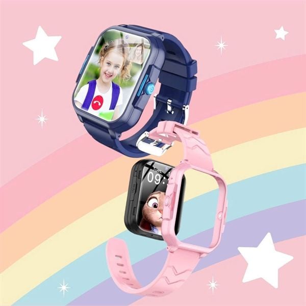 Đồng Hồ Thông Minh Định Vị PICOM P90: Lắp Sim Nghe Gọi Độc Lập, Video call+ tải ứng dụng + định vị + xem phim + lướt web + chơi game