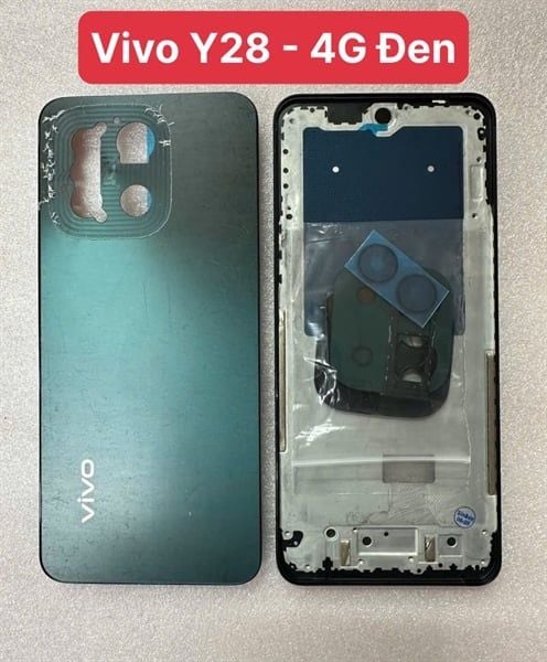 Vỏ Bộ Vivo Y28 - 4G / Y37 Pro Đen