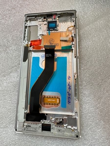 Màn Hình Samsung Note 10 Plus - 2ic/ OLED - Khung- Phôi To - TRẮNG( N975F/ N976/ Note 10+)