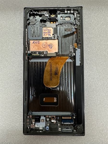 Màn Hình Samsung S23 Ultra / S918 - Zin Ép Kính - Khung - Xanh (amoled)