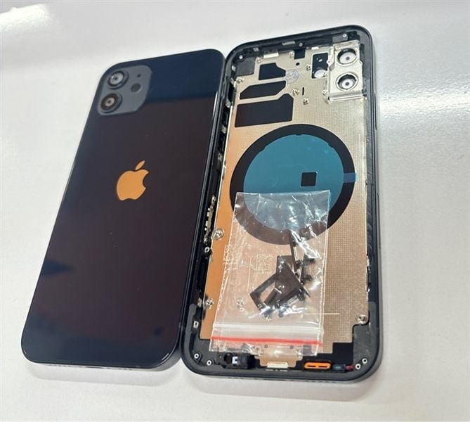Vỏ Bộ Iphone 12 - 5G Đen Zin
