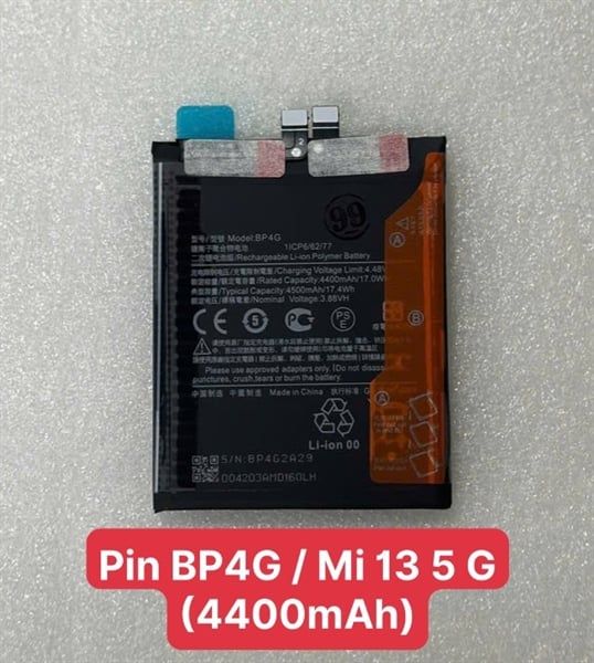Pin Xiaomi BP4G / Mi 13 5G (4400mAh)