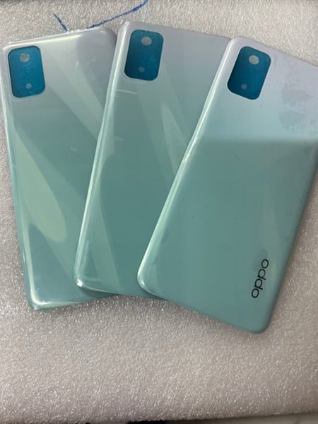 Lưng Oppo A52/ A92 2020 Xanh Trắng
