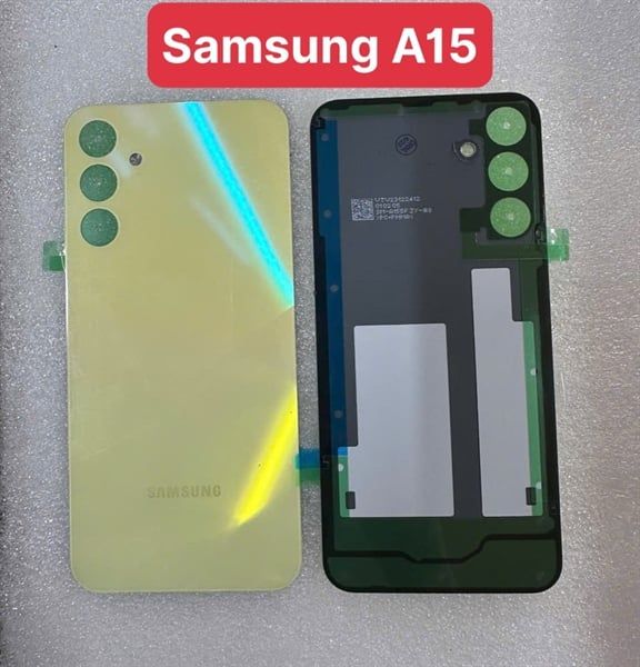 Lưng Samsung A15 Zin - Vàng (ko KC)