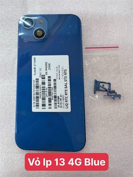 Vỏ Bộ Iphone 13 4G ( Zin Full PK ) / Có Sim - Xanh Blue