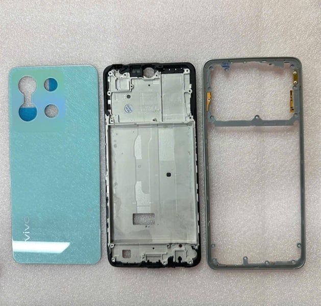 Vỏ Bộ Vivo Y36 4G Zin - Xanh