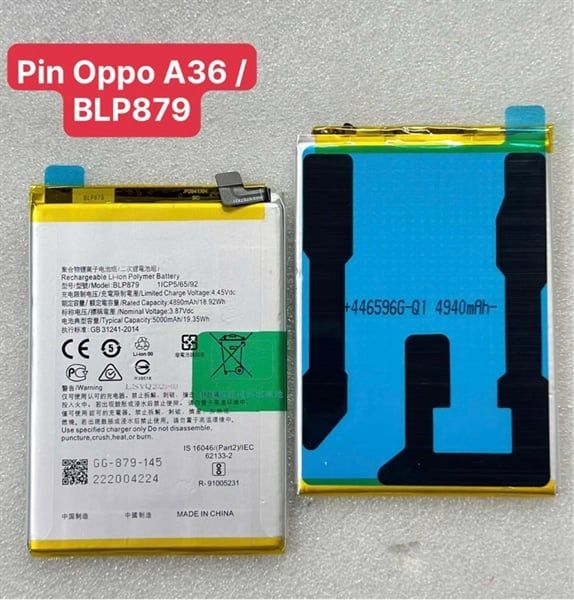 Pin Oppo 879 / A36 / BLP879 Zin