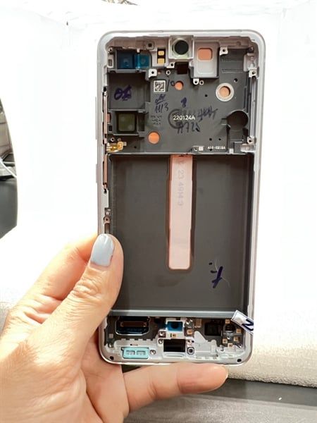 Màn Hình Samsung S21 FE - Zin Khung - Bóc Máy - Đen Xám ( Amoled )