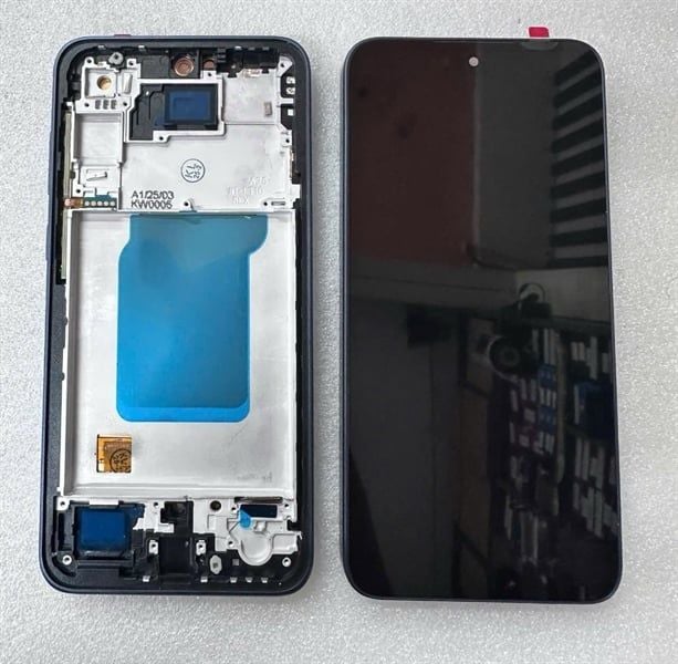 Màn Hình Samsung A35 / A356 Oled / 2ic Khung Phôi To - Xanh Đen