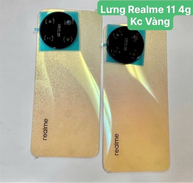 Lưng Realme 11 4G + KC Vàng