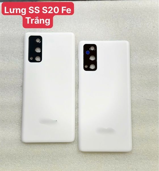 Lưng Samsung S20FE Trắng