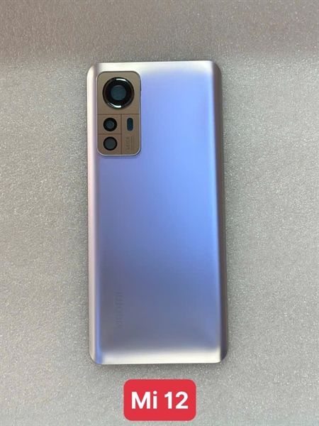 Lưng Xiaomi Mi 12 Zin - Tím ( +KC)