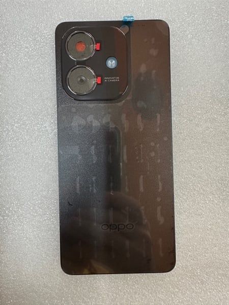 Lưng Oppo A3/ A3X 4G - Đen + KC
