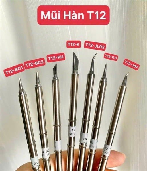 Mũi Hàn DVO T12 - ILS - Thẳng