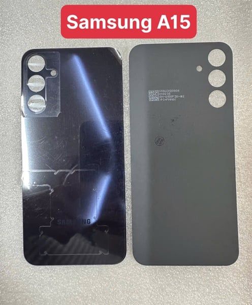 Lưng Samsung A15 Zin - Đen (ko KC)