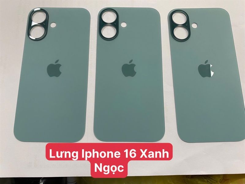 Lưng Iphone 16 Zin - Xanh Ngọc