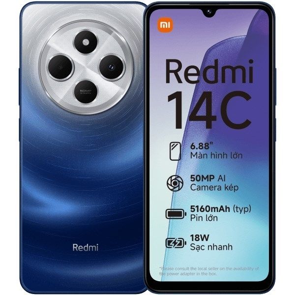 Điện Thoại Redmi 14C 6/128G New