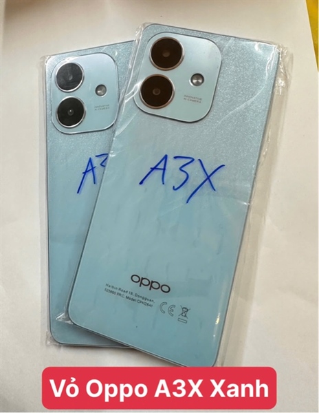 Vỏ Bộ Oppo A3 / A3X 4G - Xanh