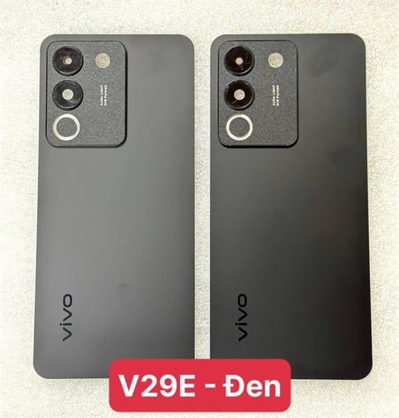 Lưng Vivo V29E 5G - Đen ( Có KC + Lưng Thẳng )