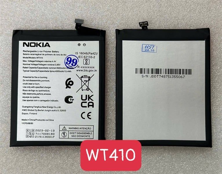 Pin Nokia C21 Plus ( Ram 2G ) / WT410 / 4000mAh