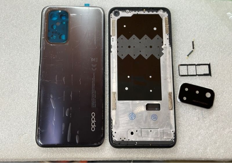 Vỏ Bộ Oppo A54 5G - Đen Tím