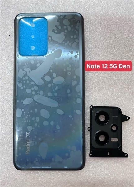 Lưng Xiaomi Redmi Note 12 - 5G ( Có KC ) Đen