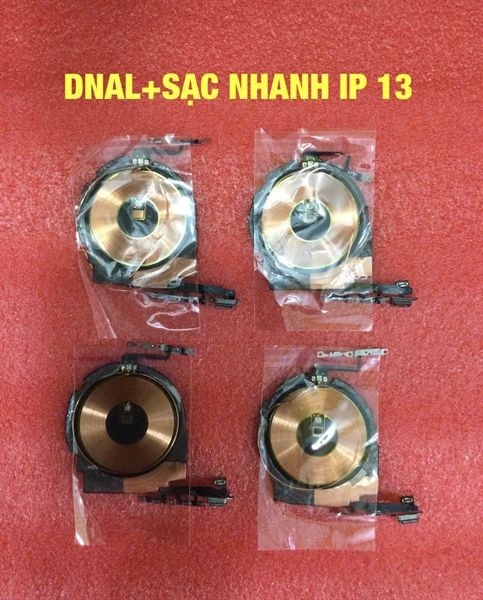 Dây Nút Nguồn + Dây Âm Lượng (DNAL) + Vỹ Sạc Nhanh Không Dây Iphone 13