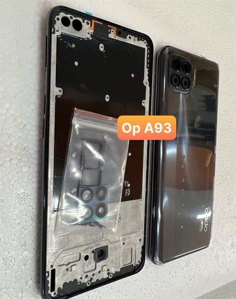 Vỏ Bộ Oppo A93 Đen Zin