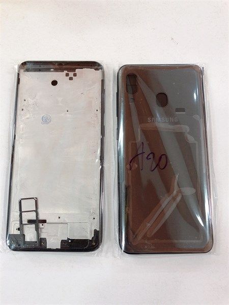 Vỏ Bộ Samsung A20 Đen