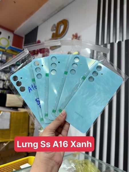 Lưng Samsung A16 5G Zin - Xanh (Không KC )
