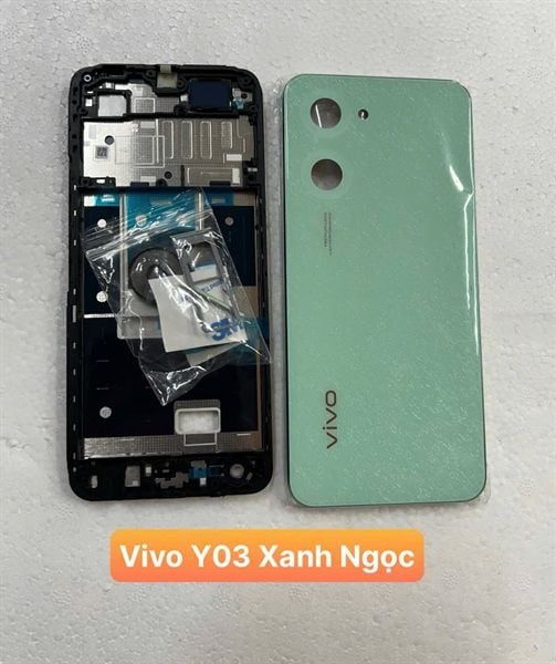 Vỏ Bộ Vivo Y03 Xanh Ngọc Zin
