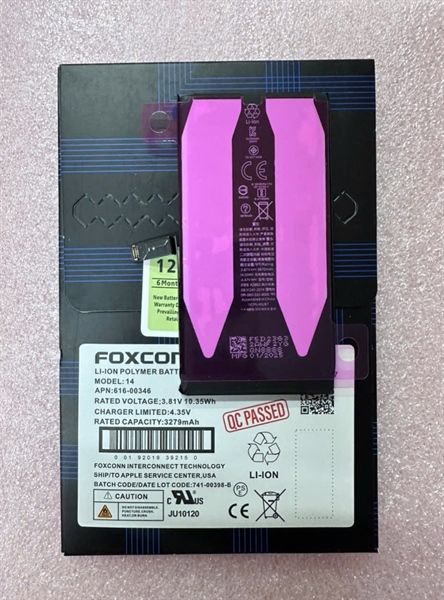 Pin Iphone - Chạy Chuẩn Đoán - 14 - Foxconn - 3279mAh