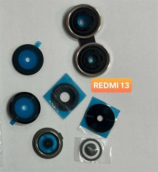 Kính Camera Xiaomi Redmi 13 (bộ full: ụ cam+ tròng kính) ( không ụ cam 30k )