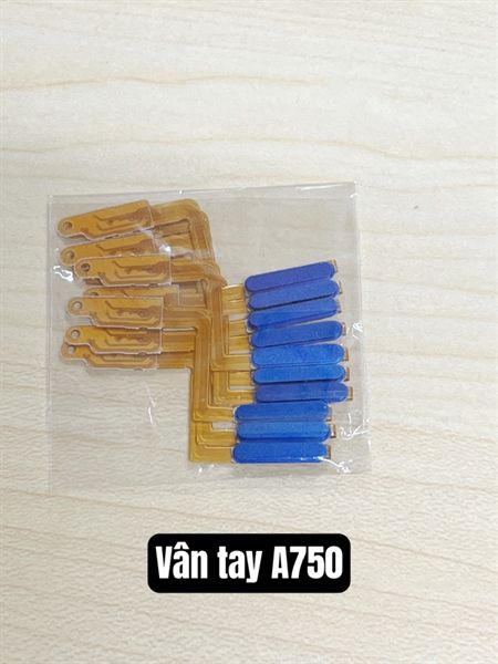 Vân Tay Samsung A750 / A7 2018 Xanh Dương/ Dây Nguồn Home