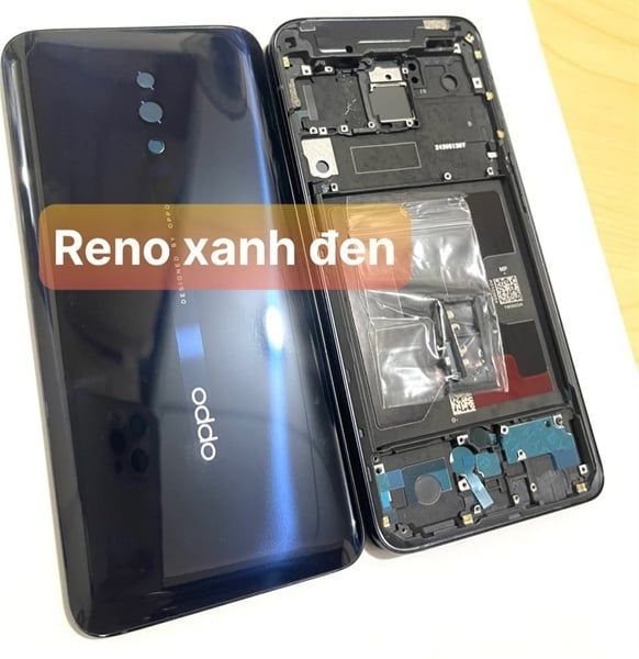 Vỏ Bộ Oppo Reno Xanh Đen