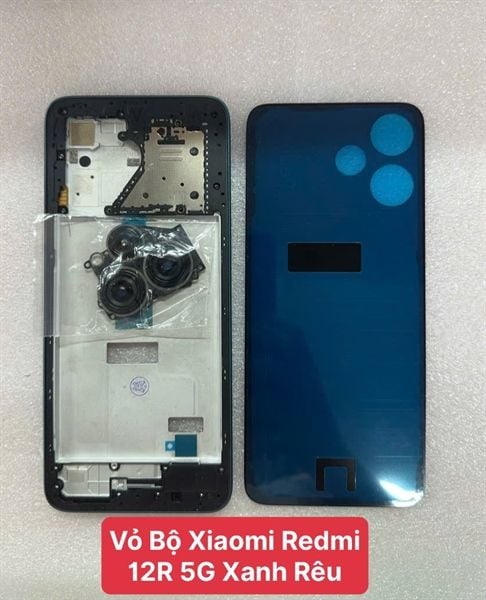 Vỏ Bộ Xiaomi Redmi 12 / Note 12/ 12R 5G Xanh Rêu