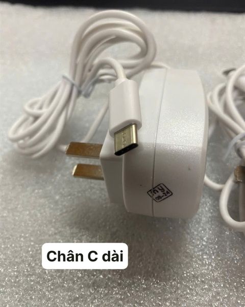Sạc Liền Dây Type C Chân Dài (sl20-2)