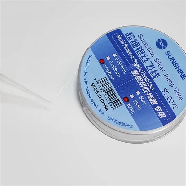 Dây Đồng Trắng/ Dây Bạc Câu Home- SUNSHINE SS-007E -0,007mm- 200m (câu màn hình)