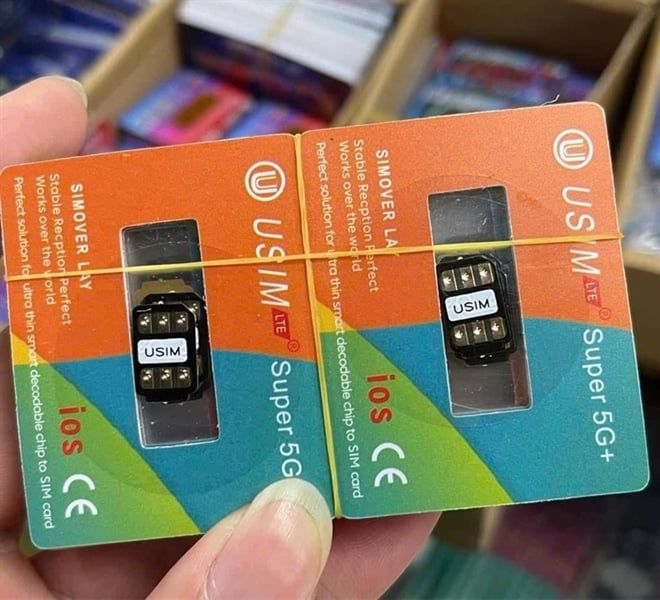 Sim Ghép AUTO- Usim bản mới nhất dành cho 13 đến 16PM