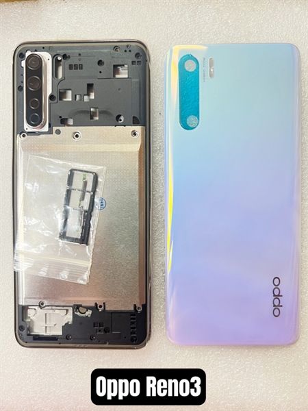Vỏ Bộ Oppo Reno 3 Trắng Đa Sắc