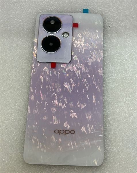 Lưng Oppo A79 5G Tím + ụ cam (ko tròng kính)