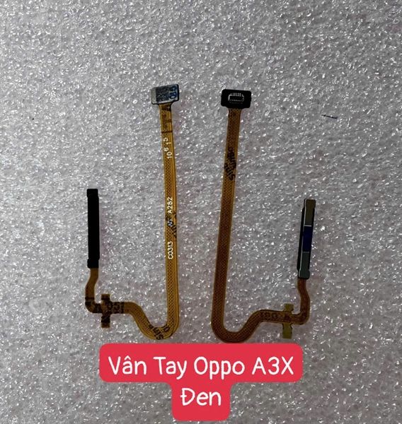 Vân Tay Oppo A3X - Đen