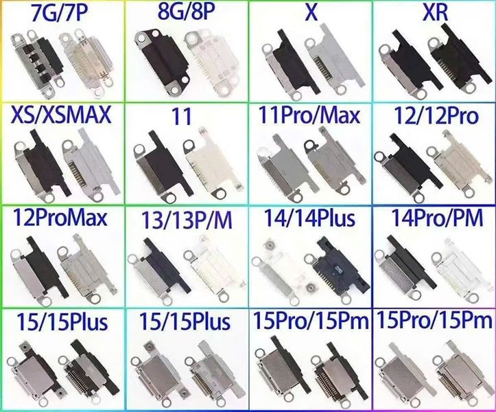 Chân Sạc Rời Iphone - 15 / 15 Plus (sl5-5/10-7/50-10)