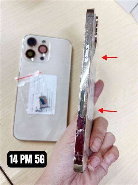 Vỏ Bộ Iphone 14 Pro Max 5G - Vàng (bản có khay sim) VN