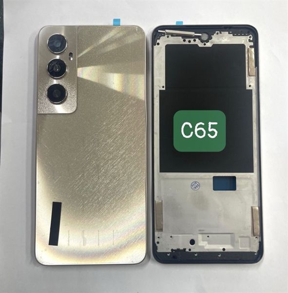 Vỏ Bộ Oppo Realme C65 Vàng Zin (ko khay sim)