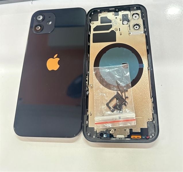 Vỏ Bộ Iphone 12 - 5G Đen Zin