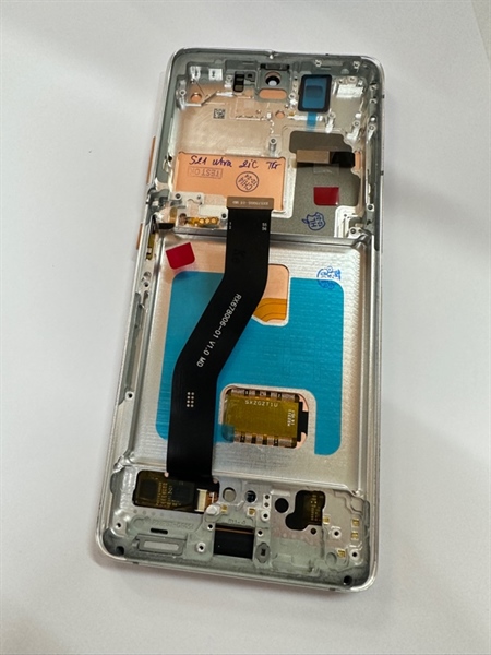 Màn Hình Samsung S21 Ultra 2ic Khung Phôi To - Trắng
